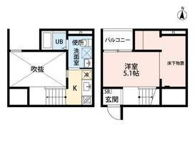 愛知県名古屋市南区三吉町4丁目(アパート)の賃貸物件の間取り