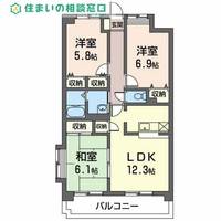 物件の間取り画像
