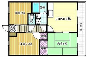 物件の間取り画像