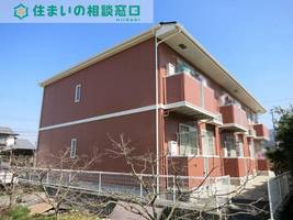 愛知県額田郡幸田町大字横落字郷前(アパート)の賃貸物件の外観