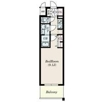 愛知県名古屋市中区千代田3丁目(マンション)の賃貸物件402の間取り