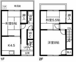 物件の間取り画像