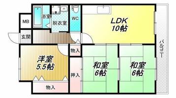 物件の間取り画像
