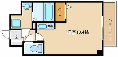 オズレジデンス尼崎の間取り