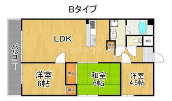 物件の間取り画像