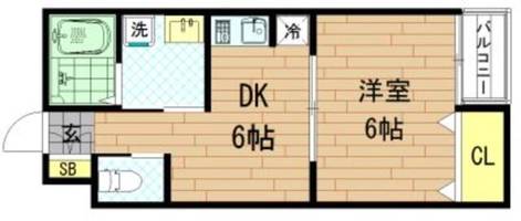 物件の間取り画像