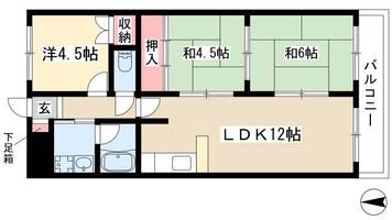 物件の間取り画像
