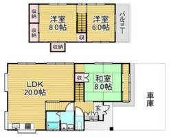 物件の間取り画像