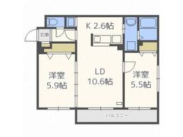 物件の間取り画像