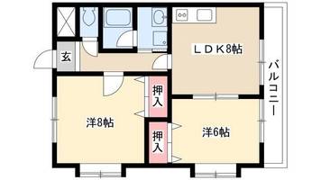 物件の間取り画像