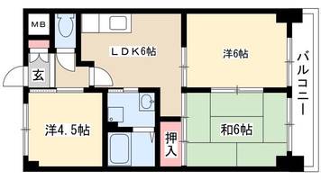 物件の間取り画像