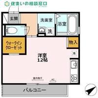 愛知県西尾市道光寺町西縄(アパート)の賃貸物件の間取り