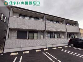 愛知県西尾市熊味町中泡原(アパート)の賃貸物件の外観