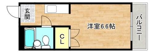 大阪府大阪市旭区新森2丁目(マンション)の賃貸物件の間取り