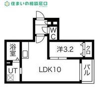 愛知県碧南市音羽町1丁目(アパート)の賃貸物件の間取り