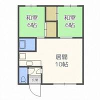 第6田辺マンションの間取り