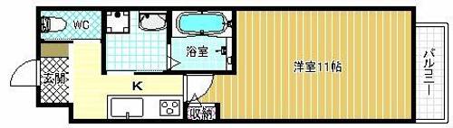 エヌエムスワサントドゥーズノースの間取り