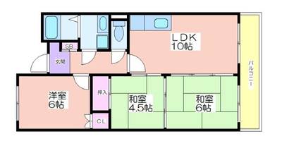 物件の間取り画像