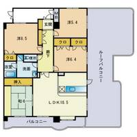 福岡県福岡市東区和白1丁目(マンション)の賃貸物件の間取り