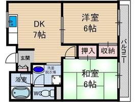 物件の間取り画像
