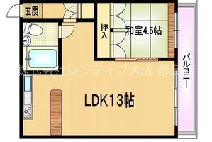 物件の間取り画像