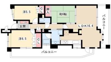 物件の間取り画像