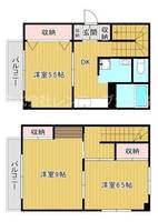 大阪府大阪市都島区都島南通2丁目(マンション)の賃貸物件の間取り