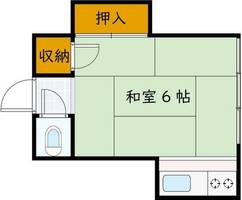 大阪府豊中市庄内西町2丁目(マンション)の賃貸物件の間取り