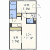 物件の間取り画像