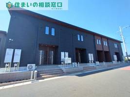 愛知県西尾市上矢田町明伝(アパート)の賃貸物件の外観