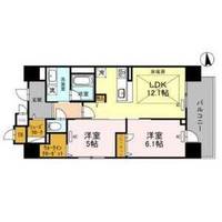 IBC Residence West1006の間取り