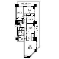 北海道札幌市西区琴似四条2丁目(マンション)の賃貸物件の間取り