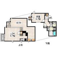 福岡県福岡市東区千早2丁目(アパート)の賃貸物件の間取り