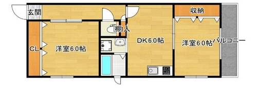 物件の間取り画像