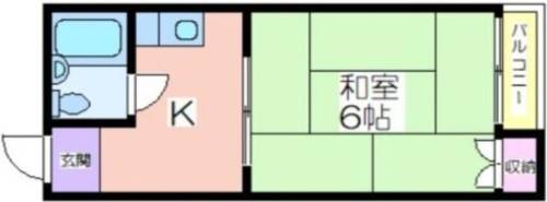 プレアール住吉公園305の間取り