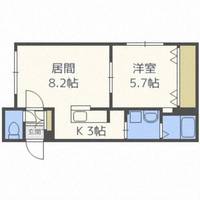 グランメール北18条101の間取り
