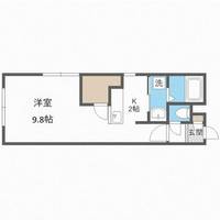 北海道札幌市西区琴似二条5丁目(マンション)の賃貸物件の間取り
