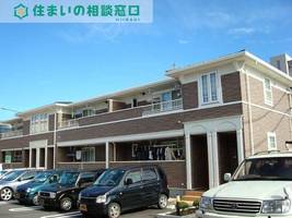 愛知県西尾市徳次町下十五夜(アパート)の賃貸物件の外観