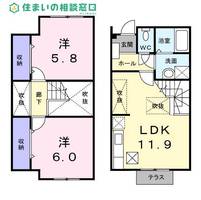 物件の間取り画像
