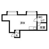 北海道札幌市手稲区手稲本町一条1丁目(アパート)の賃貸物件の間取り