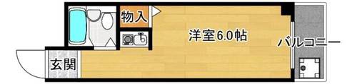 大阪府大阪市東淀川区小松1丁目(マンション)の賃貸物件の間取り