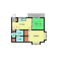 福岡県春日市春日原北町4丁目(マンション)の賃貸物件の間取り