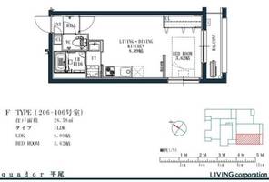 福岡県福岡市南区大楠2丁目(マンション)の賃貸物件の間取り