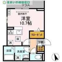 愛知県岡崎市明大寺町字西郷中(アパート)の賃貸物件の間取り