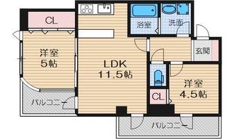 物件の間取り画像