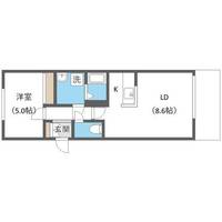 北海道札幌市西区山の手四条1丁目(マンション)の賃貸物件の間取り