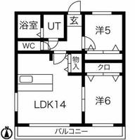 物件の間取り画像