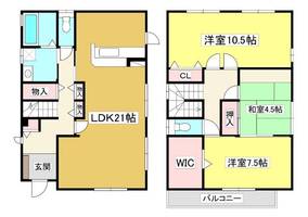 物件の間取り画像