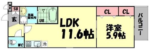 物件の間取り画像