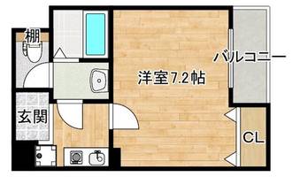 大阪府大阪市東淀川区西淡路4丁目(マンション)の賃貸物件の間取り